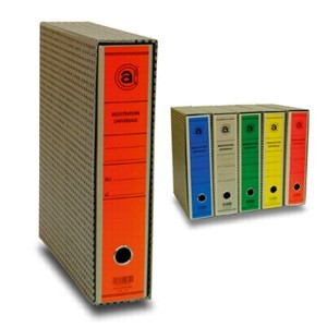 REGISTRATORE UNIVERSALE ARCA GRIGIO PROTOCOLLO 1101 Foto prodotto