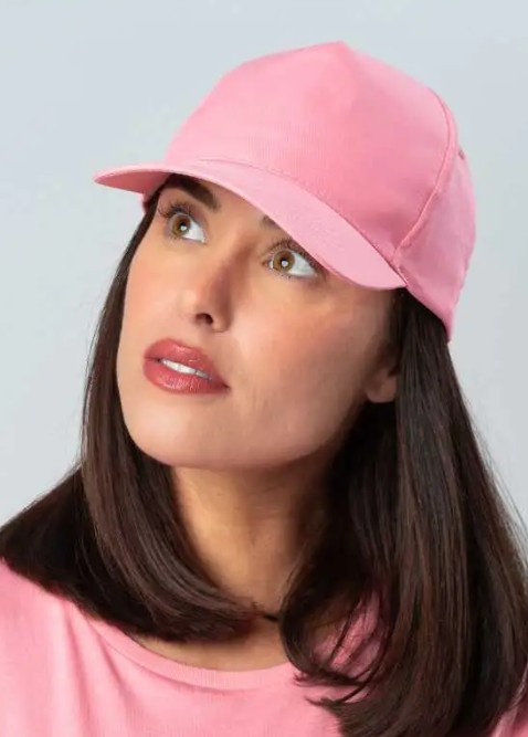 Cappellino a 5 pannelli con chiusura in velcro Foto prodotto